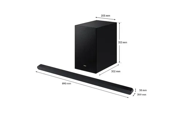 SAMSUNG Barre de son avec ca HW-S710D/XE